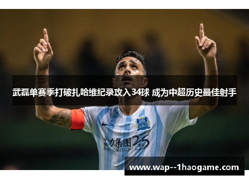 武磊单赛季打破扎哈维纪录攻入34球 成为中超历史最佳射手 武磊单赛季打破扎哈维纪录攻入34球 成为中超历史最佳射手